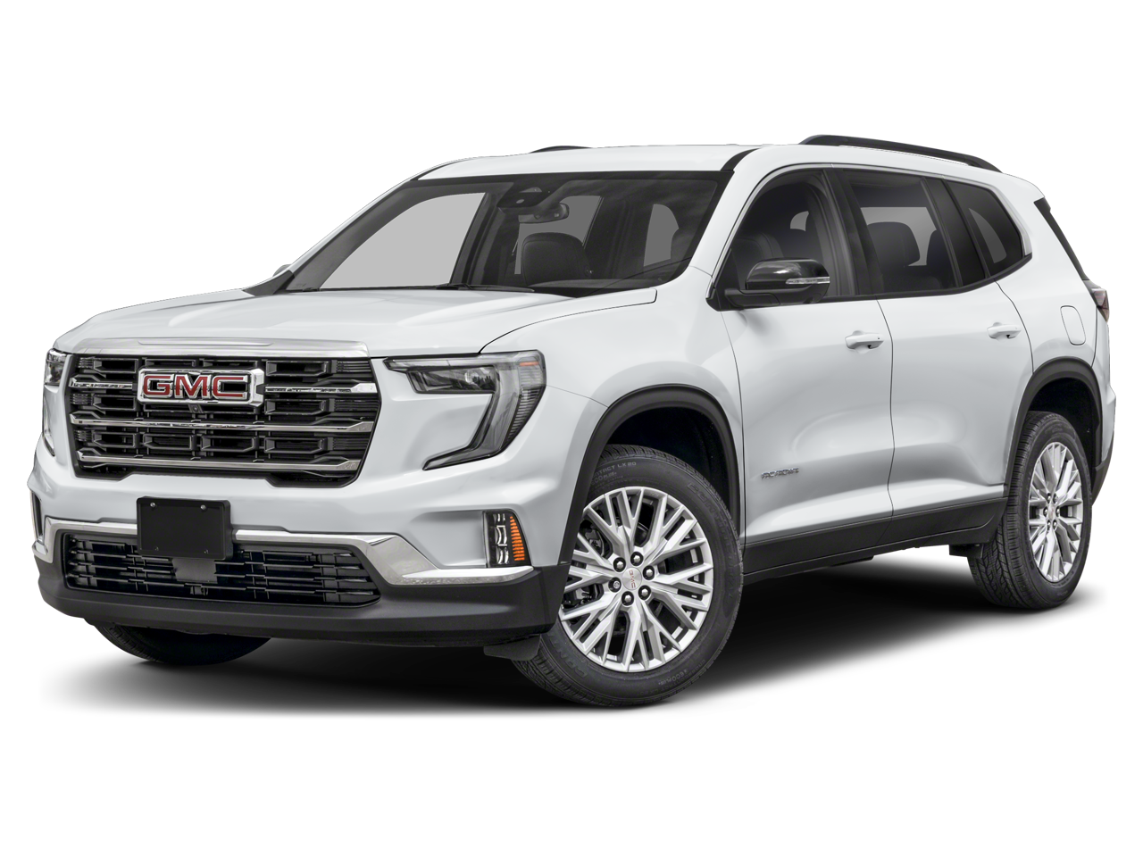 2026 GMC Acadia Elevation in Ebony Twilight Metallic — front three-quarter view