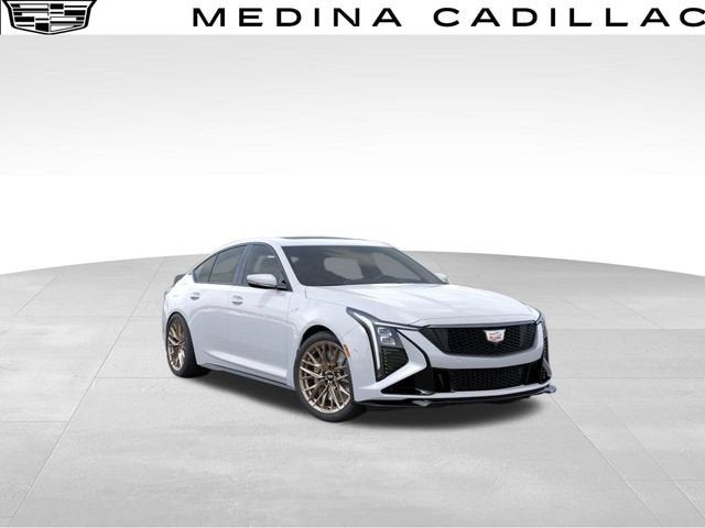 2026 Cadillac CT5-V V-Series Blackwing in Summit White — front three-quarter view
