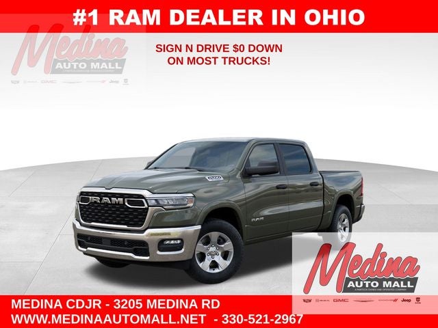 2026 RAM 1500 Big Horn/Lone Star in Canyon Lake Exterior Paint — front three-quarter view