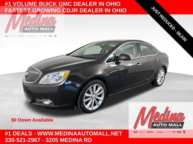 2013 Buick Verano Base in Mocha Bronze Metallic — front three-quarter view