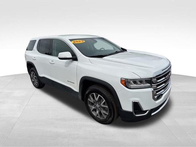2023 GMC Acadia — rear three-quarter view