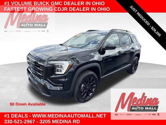 2026 GMC Terrain Elevation in Ebony Twilight Metallic — front three-quarter view